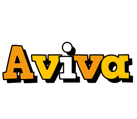 Aviva cartoon logo