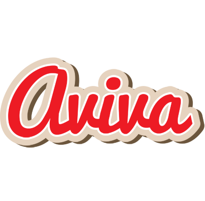 Aviva chocolate logo
