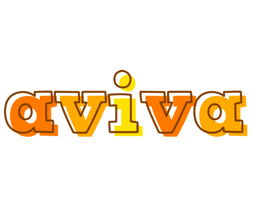 Aviva desert logo