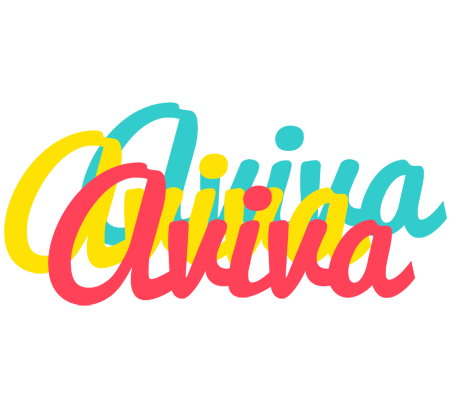 Aviva disco logo