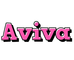 Aviva girlish logo