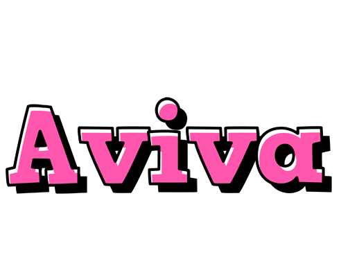 Aviva girlish logo