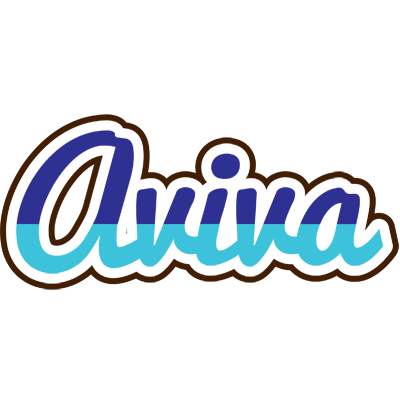 Aviva raining logo