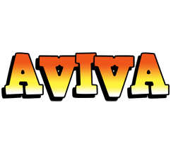 Aviva sunset logo