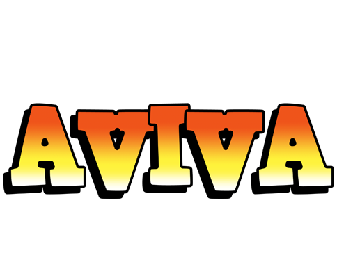 Aviva sunset logo
