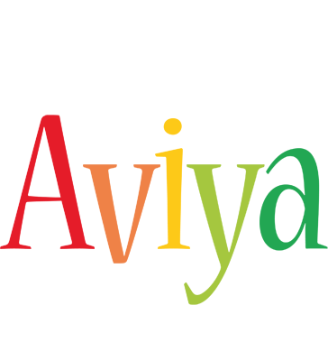 Aviya birthday logo
