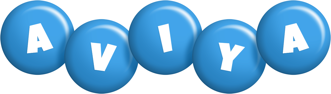 Aviya candy-blue logo