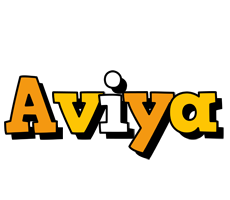 Aviya cartoon logo