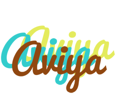 Aviya cupcake logo