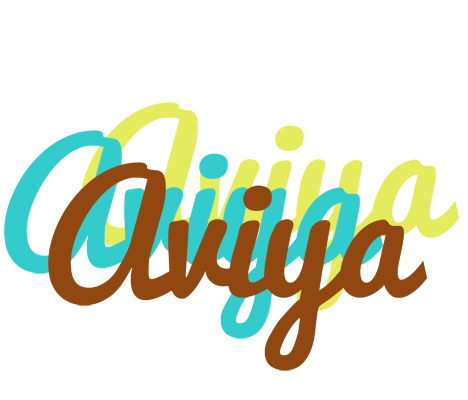 Aviya cupcake logo