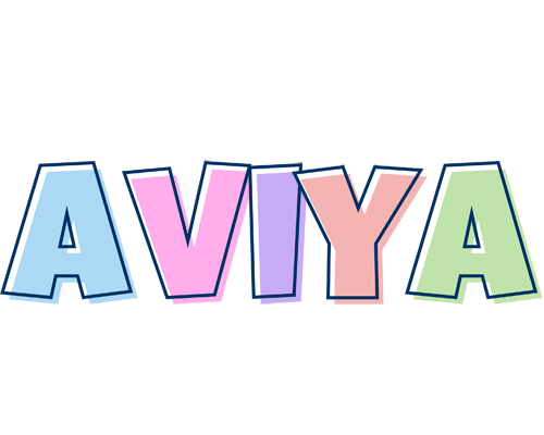Aviya pastel logo