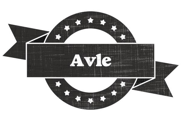 Avle grunge logo