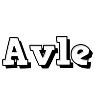 Avle snowing logo