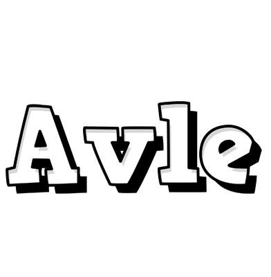 Avle snowing logo