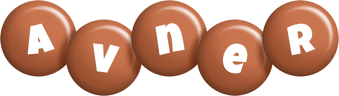 Avner candy-brown logo