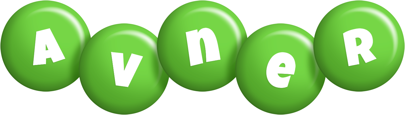 Avner candy-green logo