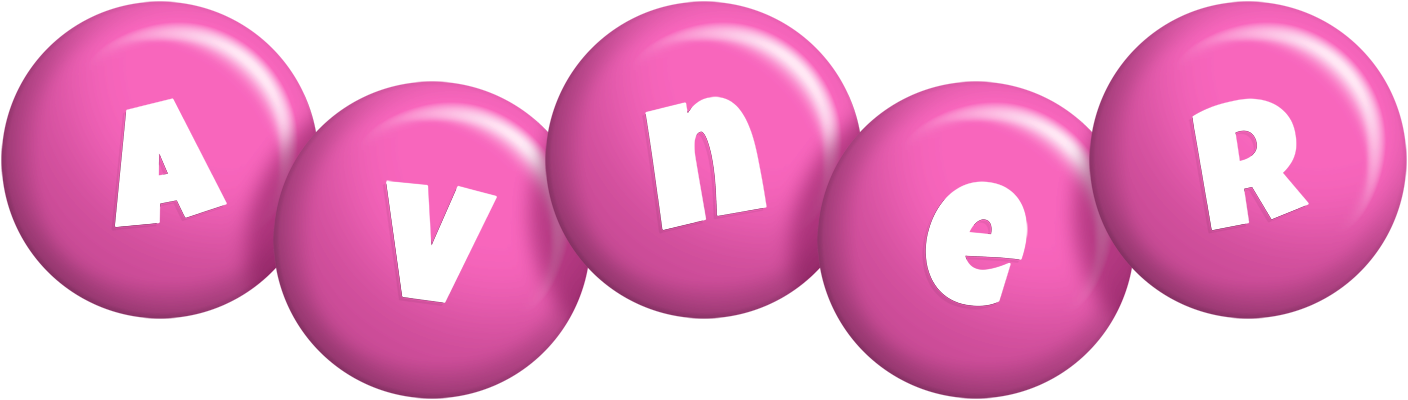 Avner candy-pink logo