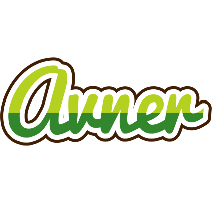 Avner golfing logo
