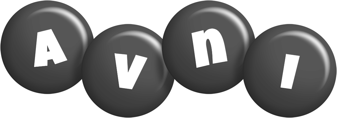 Avni candy-black logo