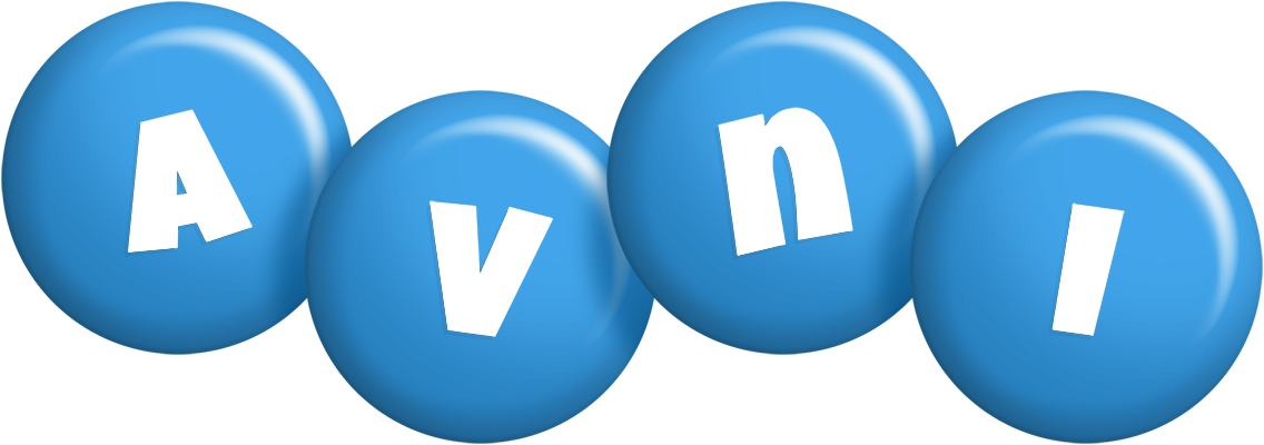 Avni candy-blue logo