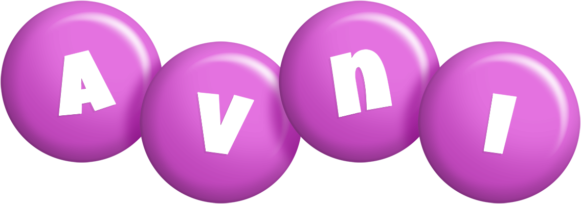 Avni candy-purple logo