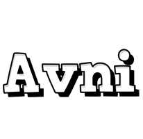 Avni snowing logo