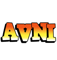 Avni sunset logo