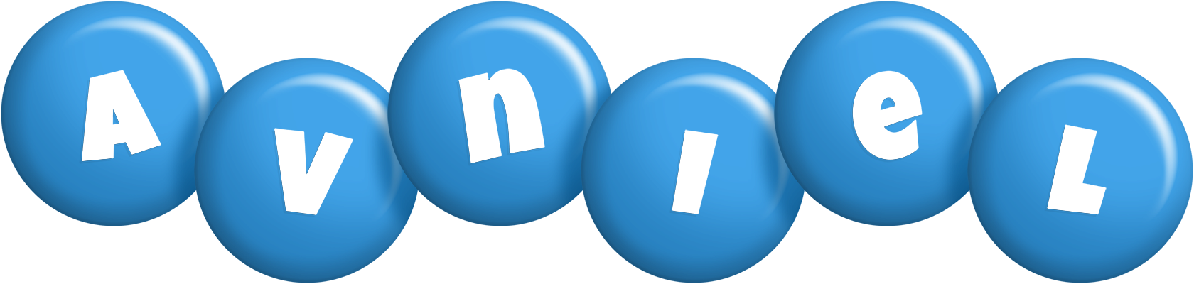 Avniel candy-blue logo