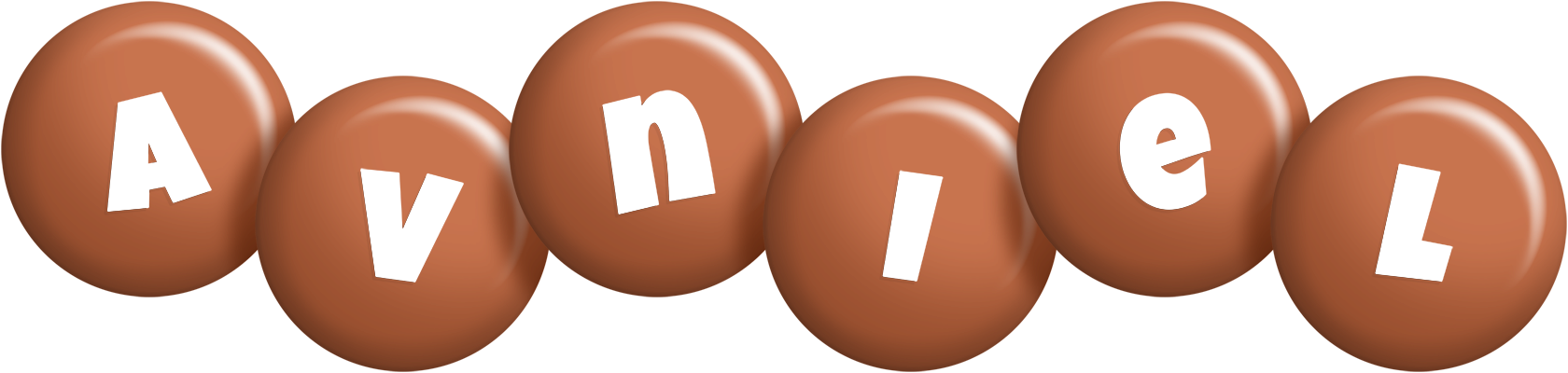 Avniel candy-brown logo
