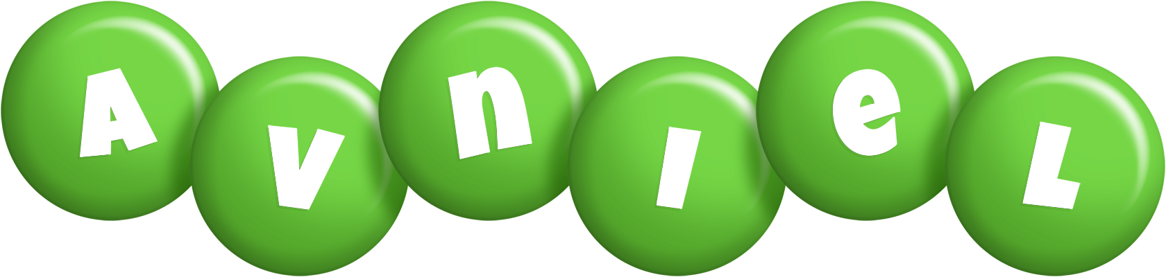 Avniel candy-green logo