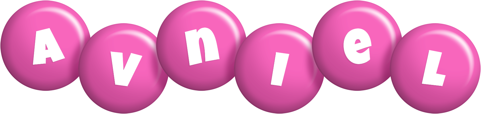 Avniel candy-pink logo