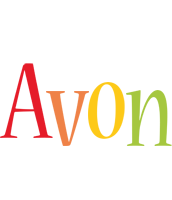 Avon birthday logo