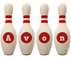 Avon bowling-pin logo