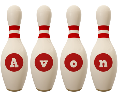 Avon bowling-pin logo