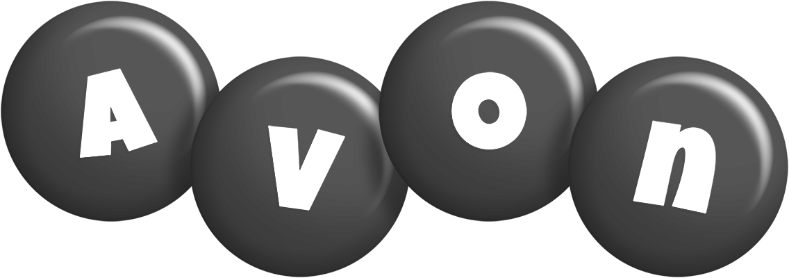 Avon candy-black logo