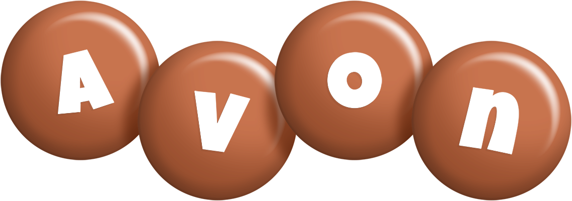 Avon candy-brown logo