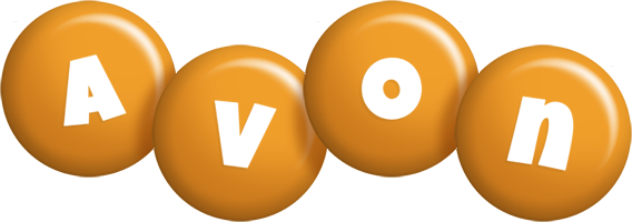 Avon candy-orange logo
