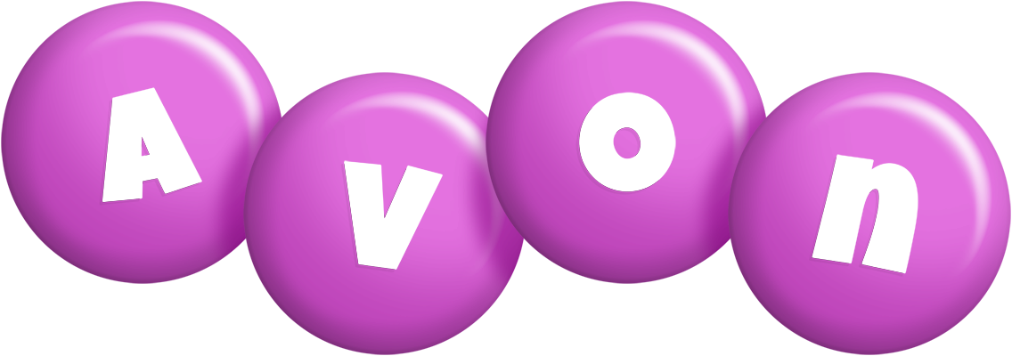 Avon candy-purple logo