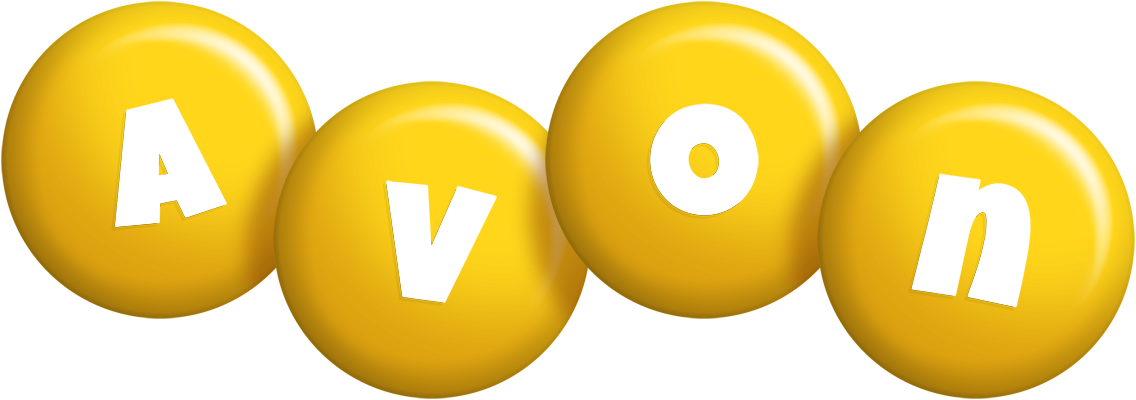 Avon candy-yellow logo