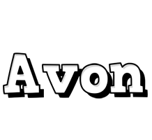 Avon snowing logo