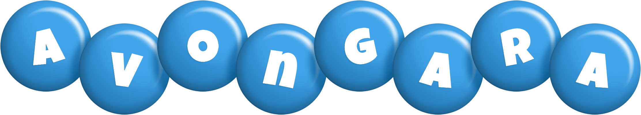 Avongara candy-blue logo