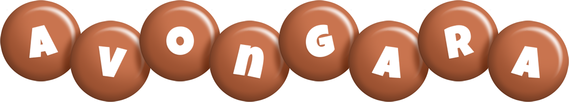 Avongara candy-brown logo