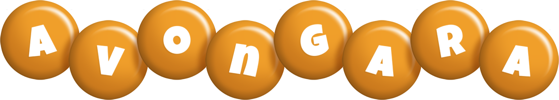 Avongara candy-orange logo