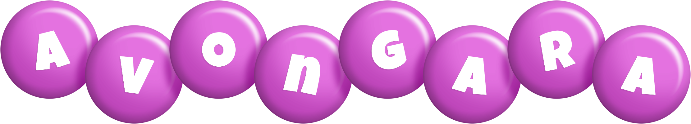 Avongara candy-purple logo