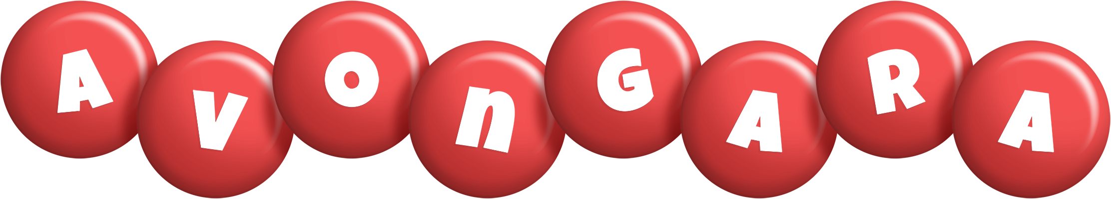 Avongara candy-red logo