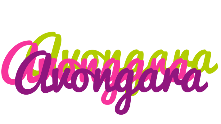 Avongara flowers logo