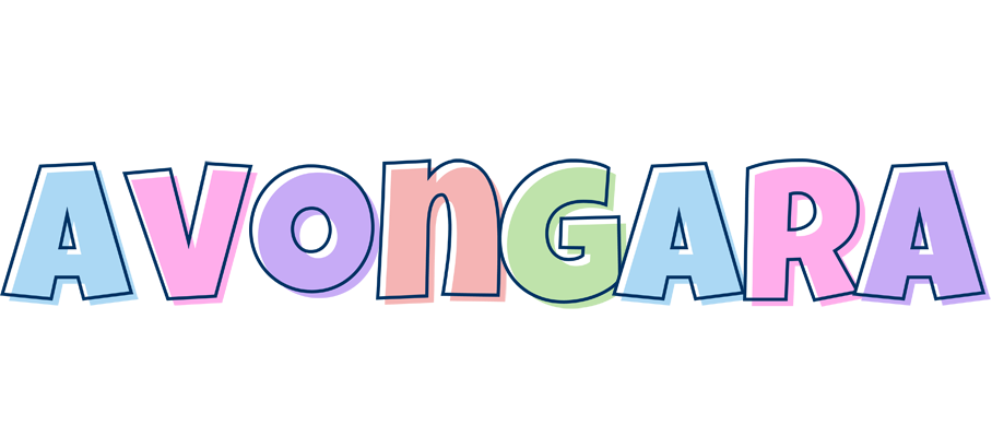 Avongara pastel logo