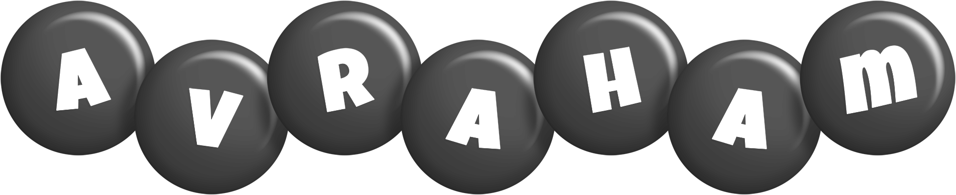 Avraham candy-black logo