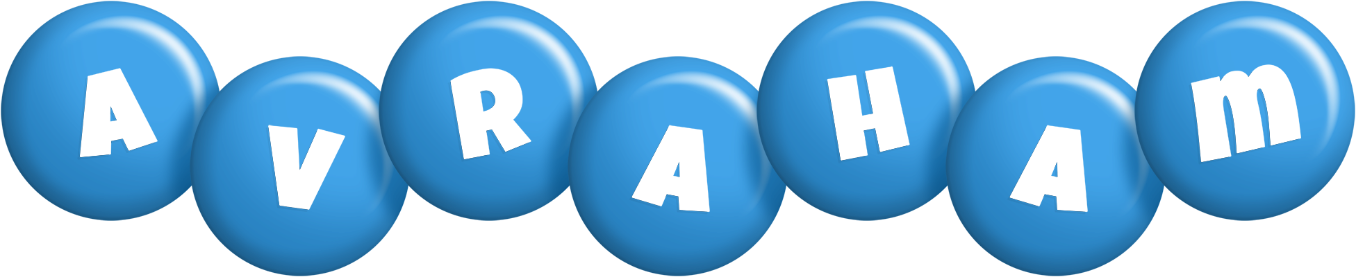 Avraham candy-blue logo