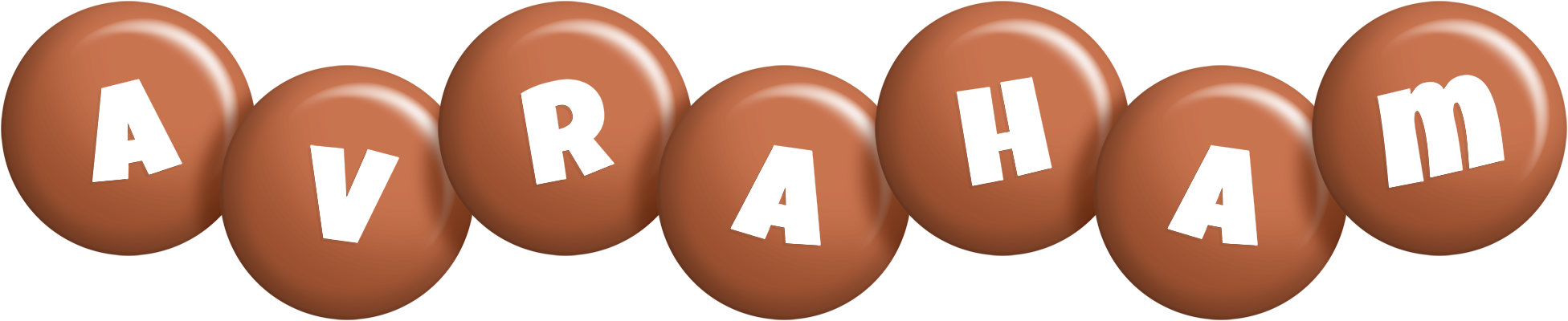 Avraham candy-brown logo